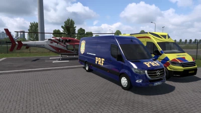 8K PRF MERCEDES-BENZ SPRINTER TRZPRO 13 07 2026 ETS2 1.61