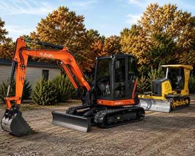Kubota KX080-4 Mini Excavator Pack v1.0.0.0