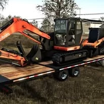 Kubota KX080-4 Mini Excavator Pack v1.0.0.0