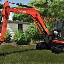 Kubota KX080-4 Mini Excavator Pack v1.0.0.0