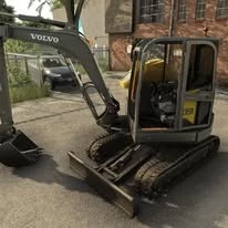Volvo ECR58F Compact Excavator Pack v1.0.0.0
