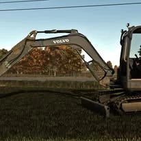 Volvo ECR58F Compact Excavator Pack v1.0.0.0