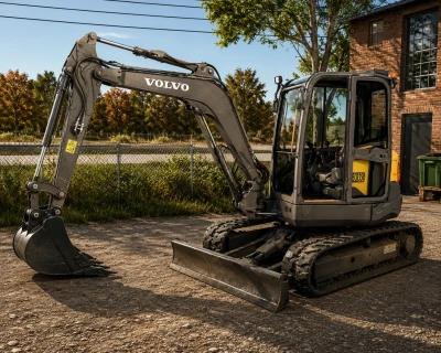 Volvo ECR58F Compact Excavator Pack v1.0.0.0