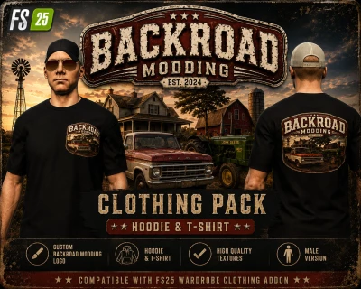 Backroad Modding clothing pack male v1.0.0.0