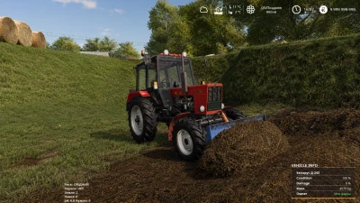 Bulldozer blade for MTZ-82.1 v1.0.0.0