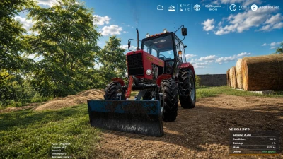 Bulldozer blade for MTZ-82.1 v1.0.0.0