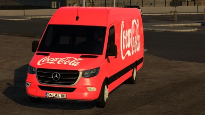 ATS ACOCA-COLA MERCEDES-BENZ SPRINTER TRZPRO 01 07 2026 v1.0 1.40 1.60