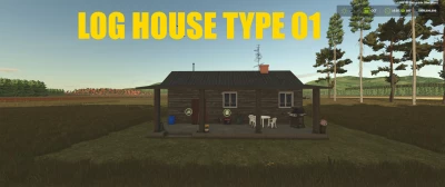 CONSTRUCTABLE LOG HOUSE