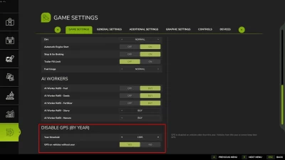 Disable GPS (By Year) v1.0.0.0