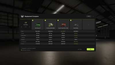 Equipment Compare v1.0.0.0