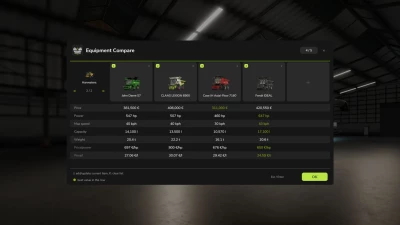 Equipment Compare v1.0.0.0