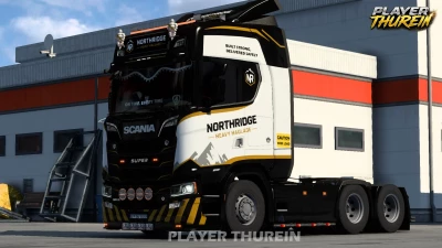 Northridge Heavy Haulage skin for Scania S v2 by Player Thurein