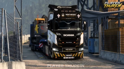 Northridge Heavy Haulage skin for Scania S v2 by Player Thurein