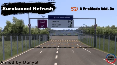 Eurotunnel Refresh- A Promods Addon v1.0 1.60