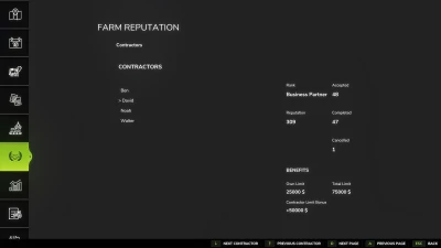 Farm Reputation v1.0.0.0