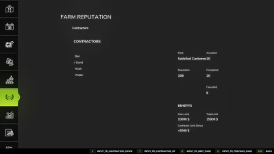 Farm Reputation v1.0.0.0