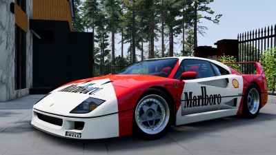 Ferrari F40 Mod v1.0 0.38.x