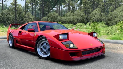 Ferrari F40 Mod v1.0 0.38.x