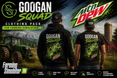 Googan squad clothing pack male v1.0.0.0