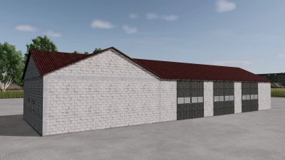 Halls Made Of White Concrete Blocks v1.0.0.0