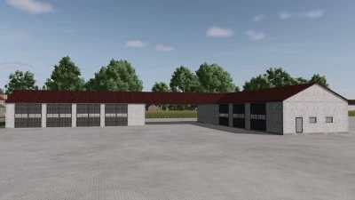 Halls Made Of White Concrete Blocks v1.0.0.0