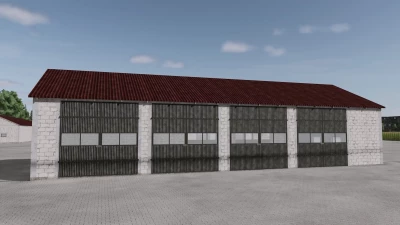 Halls Made Of White Concrete Blocks v1.0.0.0