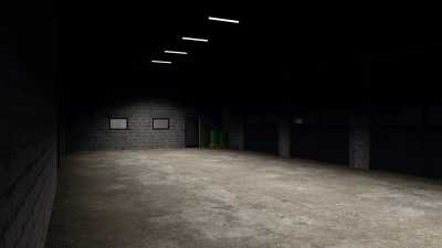 Halls Made Of White Concrete Blocks v1.0.0.0