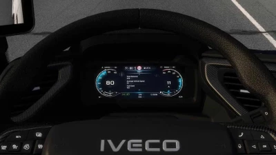 Iveco S Way Improved Dashboard v1.60