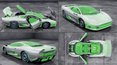 Jaguar XJ220 v1.0
