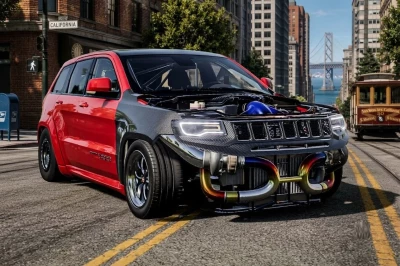 Jeep Grand Cherokee Trackhawk/SRT + Wheel Pack v1.0