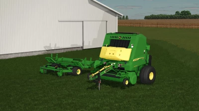 John Deere 561R Baler With Custom Bale Textures v1.0.0.1