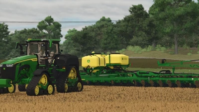 John Deere 8RX with ExactRate Tanks v1.0.0.0