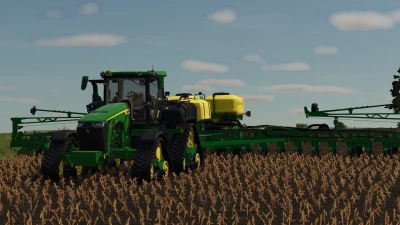 John Deere 8RX with ExactRate Tanks v1.0.0.0