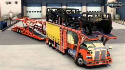 Kenworth T880 Car Hauler Pack v1.0