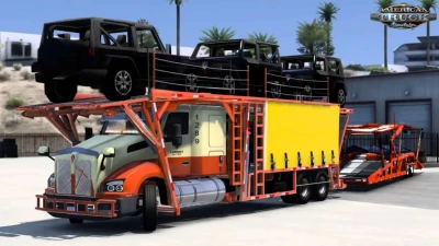Kenworth T880 Car Hauler Pack v1.0