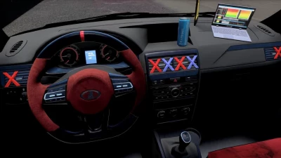 Lada Priora Sport mod v1.0 0.38.x