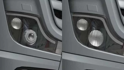 Mercedes Actros 2014 Tuning Headlights v1.60