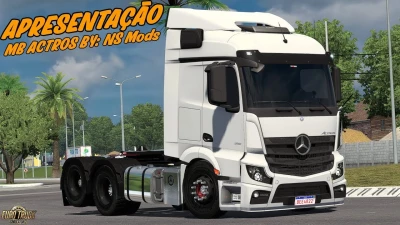 Mercedes-Benz Actros Macauuly v2.0 Livre Edit ETS2 1.60