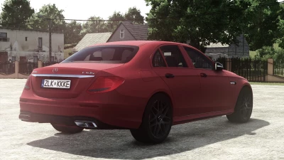 Mercedes-Benz E63S AMG 2018 v1.0.0.7