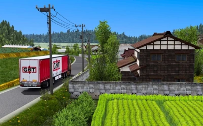 New Project Japan Map Mod v1.1.10 for ETS2 1.60