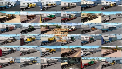 Overweight Trailers and Cargo Pack by Jazzycat v6.2.4