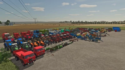 ☆POLSKI MODPACK☆200+ MASZYN☆FS25☆ v1.0