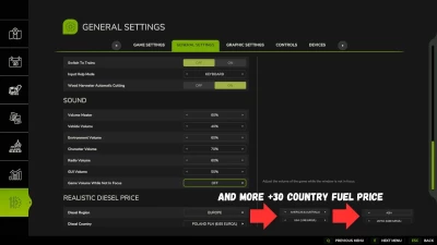 Realistic Diesel Price v2.1.0.0