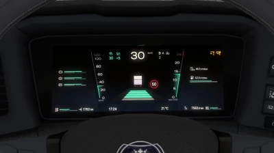 Realistic Scania SmartDash v1.60