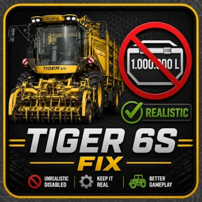 Ropa Tiger 6S Realistic Configuration v1.0.0.0