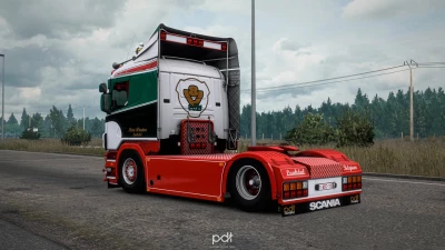 Scania 164L + Trailer "Pwt Thermo" v3.0 1.60
