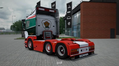 Scania 164L + Trailer "Pwt Thermo" v3.0 1.60