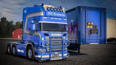 Scania Danger-Land R620 + Trailer v1.60