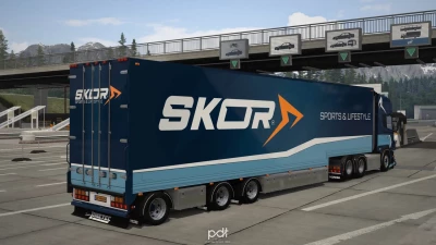 Scania R560 + Trailer "SKOR" v2 1.60