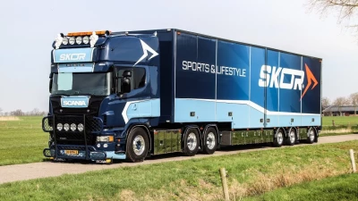 Scania R560 + Trailer "SKOR" v2 1.60